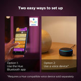 Philips Hue Bloom smart table lamp black, imported from the UK