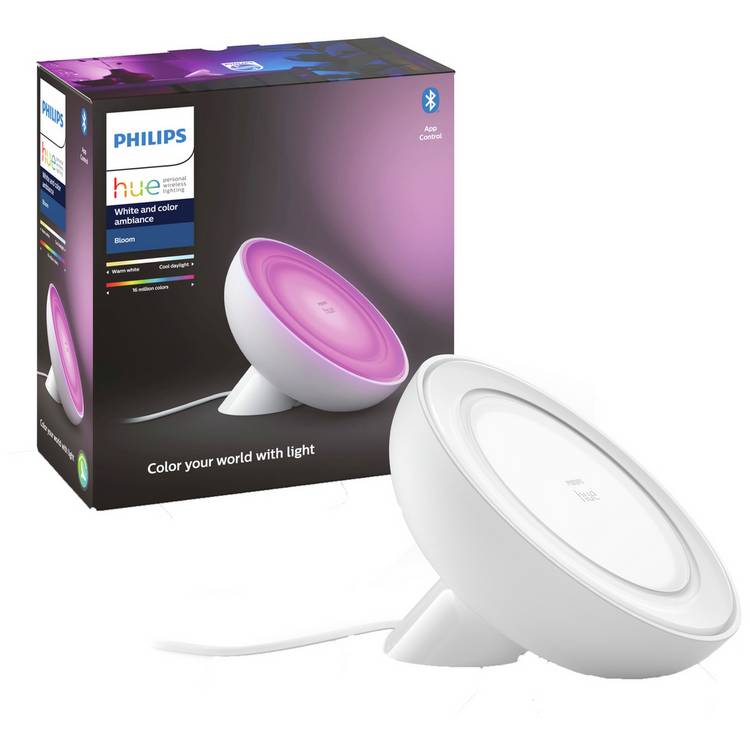 Philips Hue Bloom smart table lamp white, imported from the UK