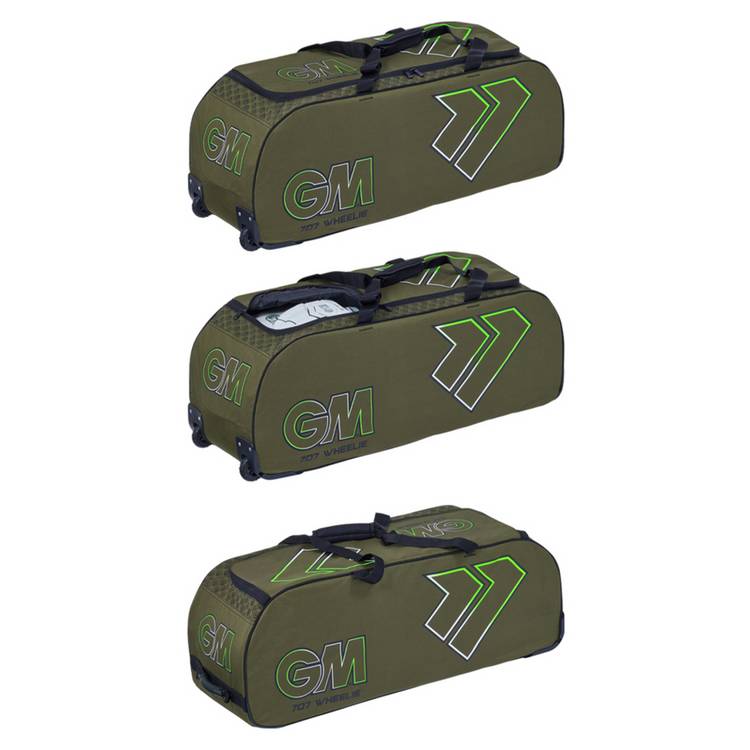 Gunn & Moore 707 wheelie cricket bag 92L - British product
