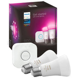 Argos Philips Hue E27 11W Smart LED Bulb Twin Pack with Bridge- Buy online at McGrocer