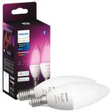 Argos Philips Hue E14 Colour Bluetooth Smart LED Bulb - 2 Pack- Buy online at McGrocer