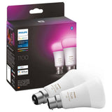 Philips Hue White and Colour smart bulbs 2 pack, UK version