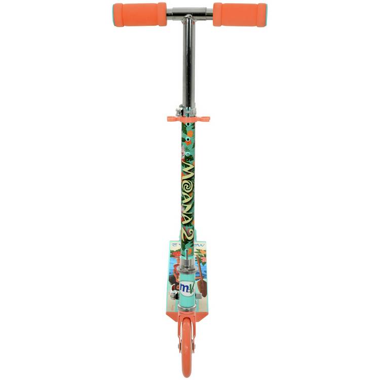 Moana 2 wheel folding scooter orange blue, imported from the UK