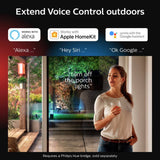 Philips Hue Econic outdoor wall light black, imported from the UK