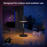 Philips Hue Go portable smart lamp black, imported from the UK