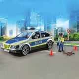 Playmobil police patrol car toy, imported from the UK