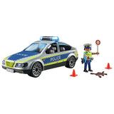 Playmobil police patrol car toy, imported from the UK