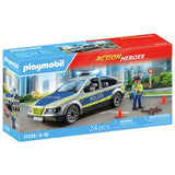 Playmobil police patrol car toy, imported from the UK