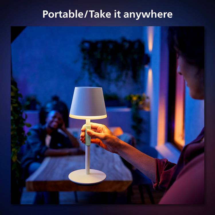 Philips Hue portable smart lamp white, UK version