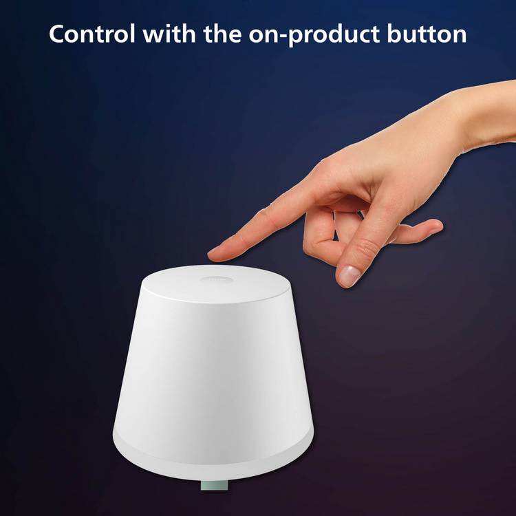 Philips Hue portable smart lamp white, UK version