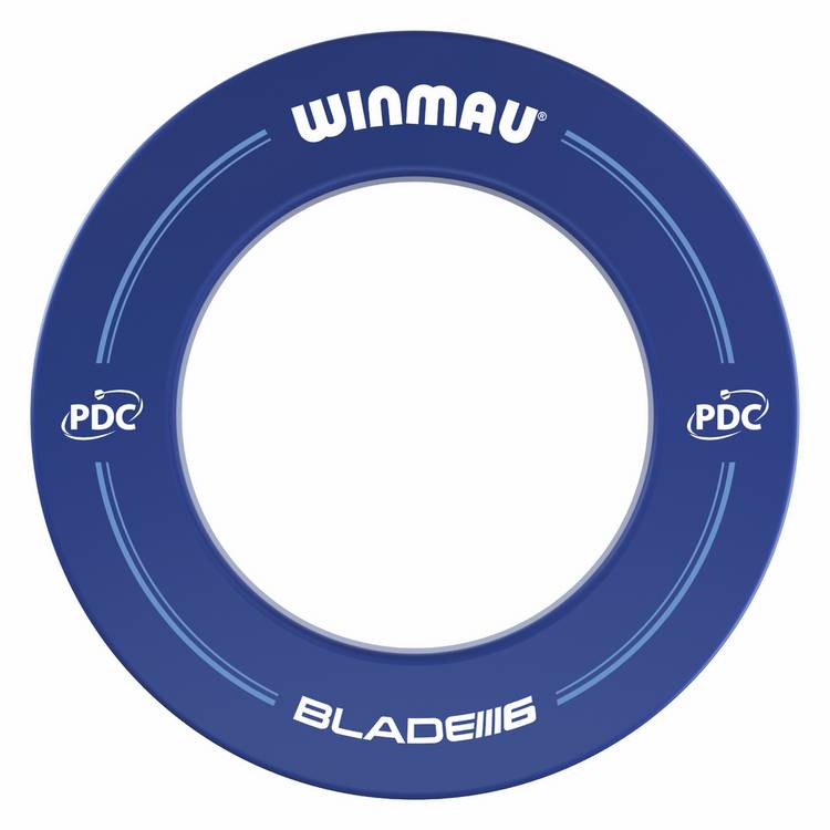 Winmau PDC blue dartboard surround (British brand)