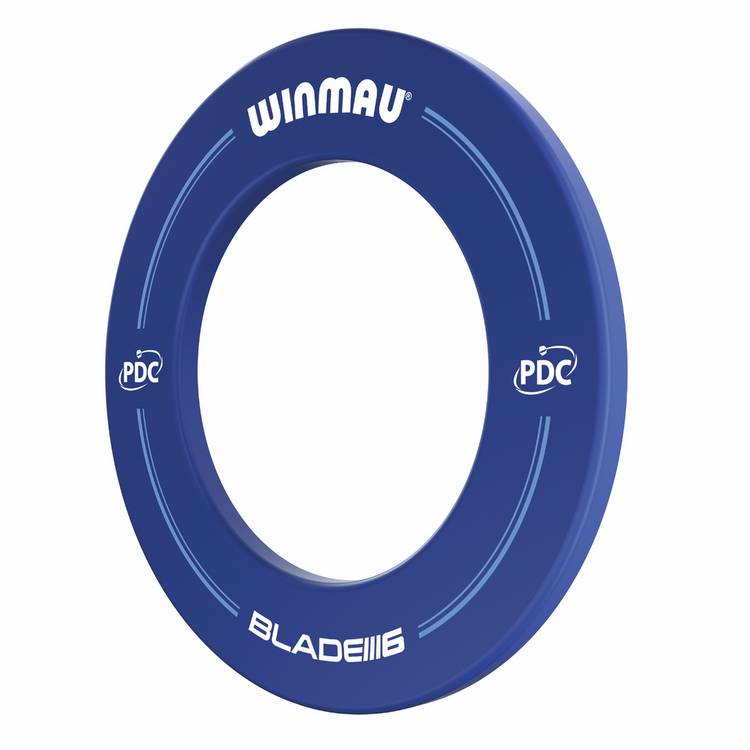 Winmau PDC blue dartboard surround (British brand)