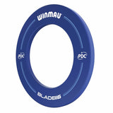Winmau PDC blue dartboard surround (British brand)