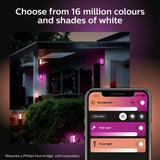 Philips Hue outdoor wall light white colour 2-pack (British brand)