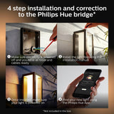 Philips Hue outdoor wall light white colour 2-pack (British brand)