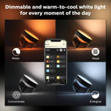 Philips Hue Iris smart table lamp black, imported from the UK