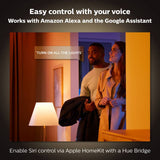Philips Hue Iris smart table lamp black, imported from the UK