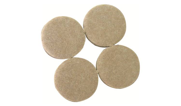 Felt Gard round protective pads 38mm 8 pack, imported from the UK