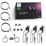 Philips Hue Lily outdoor spotlight base kit, imported from the UK