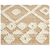 Habitat jute flatweave rug Aztec neutral 120x170cm - British product