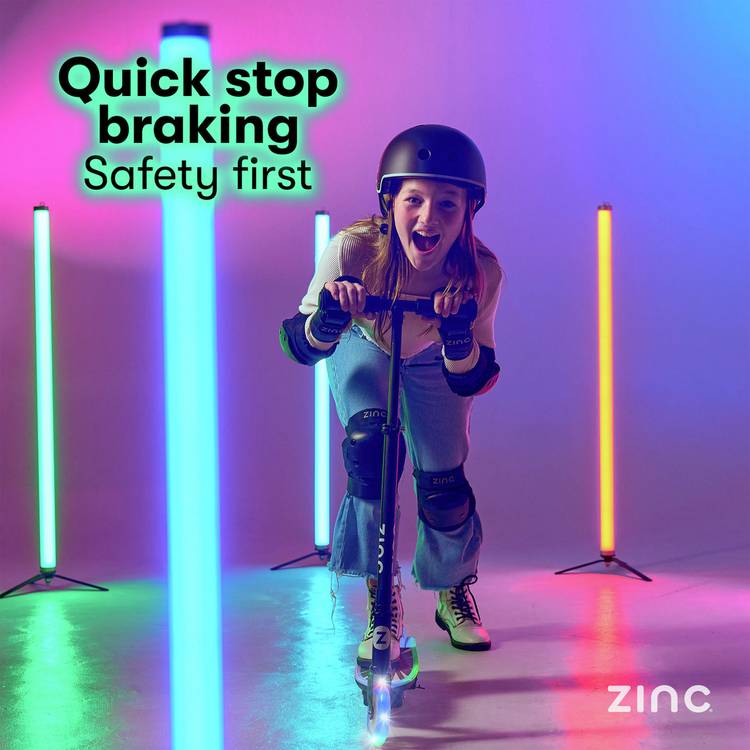Zinc Spirit kids electric scooter black - British product