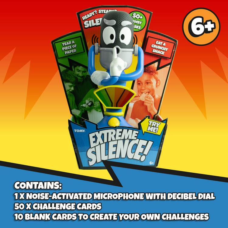 Tomy Extreme Silence Game family game, UK version