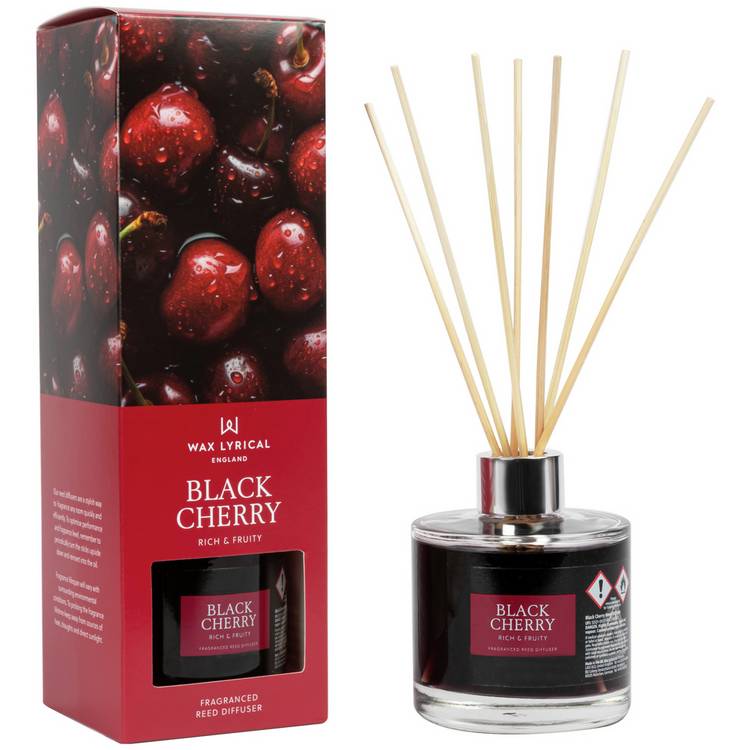 Wax Lyrical reed diffuser Black Cherry 200ml, UK version