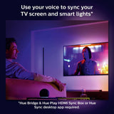 Philips Hue gradient light tube compact black, UK version