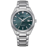 Argos Citizen Men's Stainless Steel Green Dial Bracelet Watch- Buy online at McGrocer