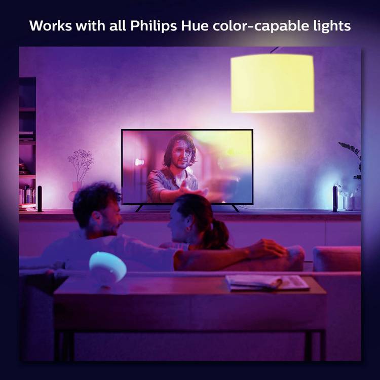 Philips Hue Play gradient lightstrip for 75-inch TVs (British brand)