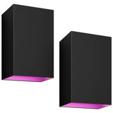 Philips Hue Resonate black smart wall light H18cm, imported from the UK