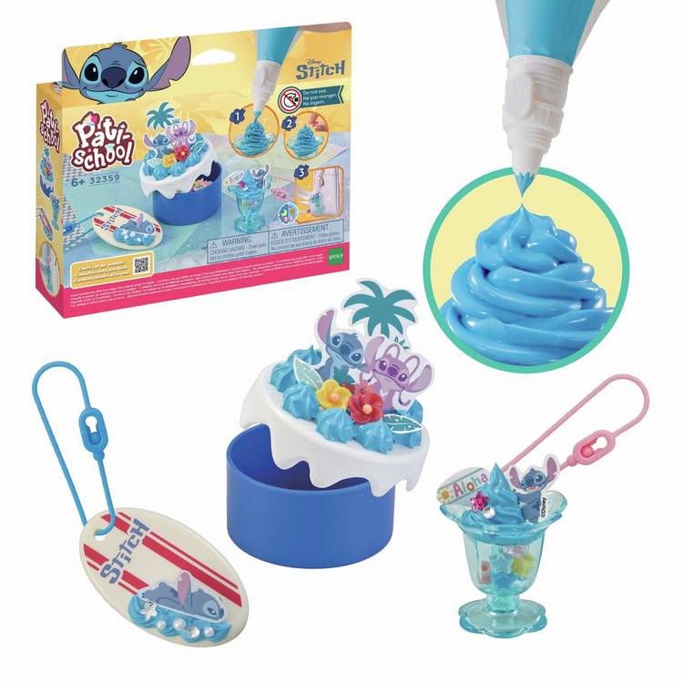 Disney Pati School Stitch craft kit - British product