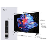 TCL Smart 4K UHD HDR LED TV 43 inch, imported from the UK