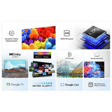 TCL Smart 4K UHD HDR LED TV 43 inch, imported from the UK