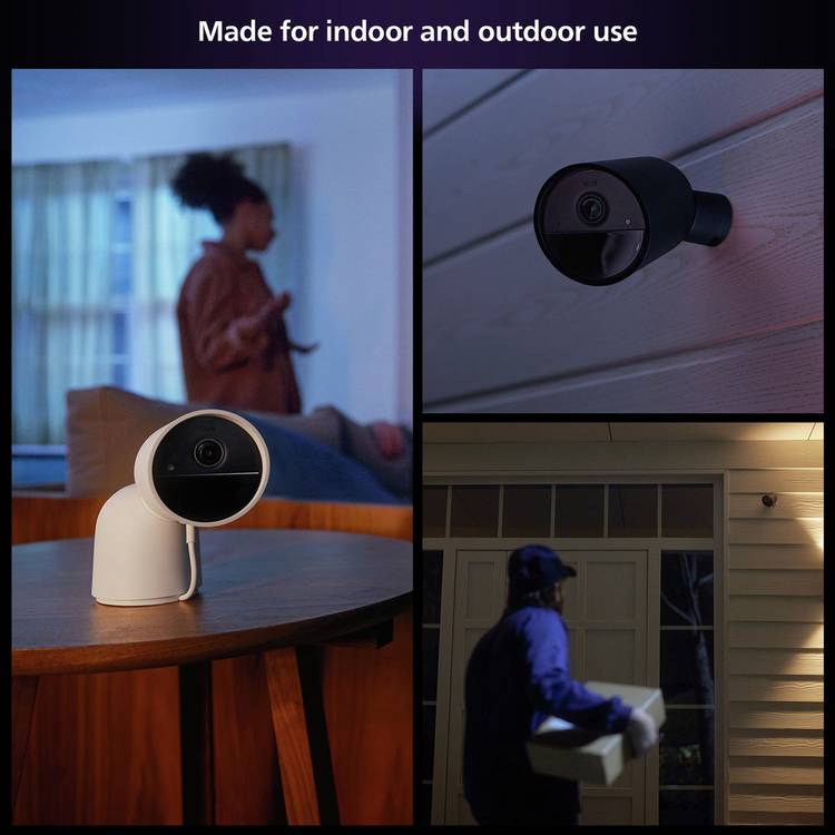 Hue Secure security camera 1080p HD wired (British brand)