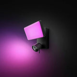 Philips Hue wired floodlight security camera black (British brand)