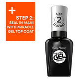 Sally Hansen Miracle Gel Nail Polish Bordeux Glow 14.7ml (British brand)