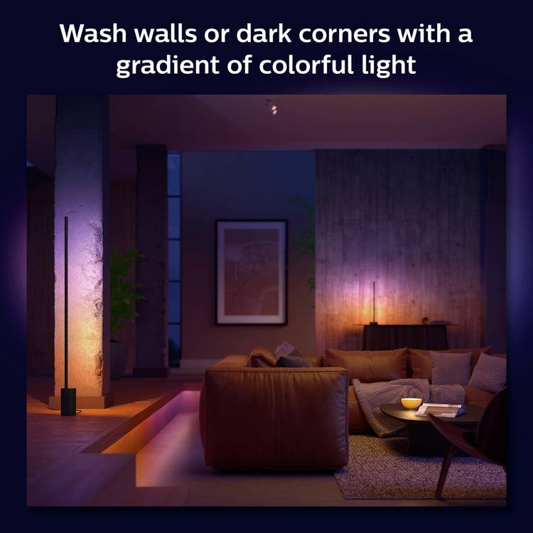 Philips Hue Signe gradient table lamp black (British brand)