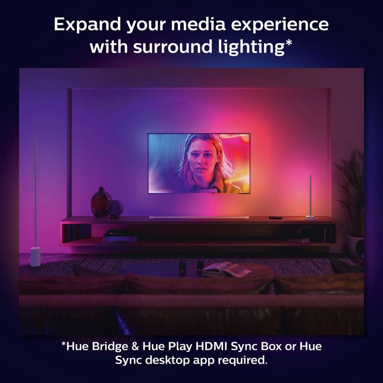 Philips Hue Signe gradient table lamp white - British product