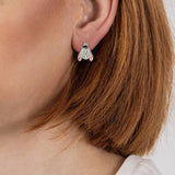 Disney Eeyore enamel stud earrings 12mm, UK version