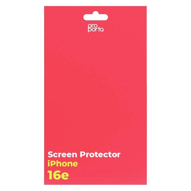 Proporta screen protector for iPhone 16e, UK version