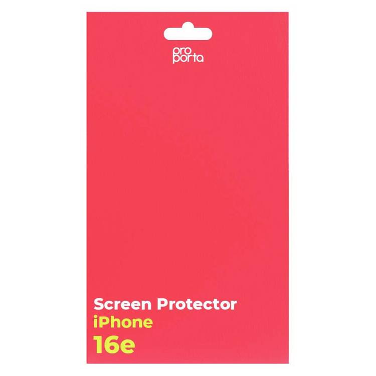 Proporta screen protector for iPhone 16e, UK version