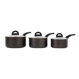 Tower Cerasure 3pc saucepan set (British brand)