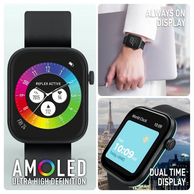 Reflex Active Spectra 40 AMOLED calling smart watch (British brand)