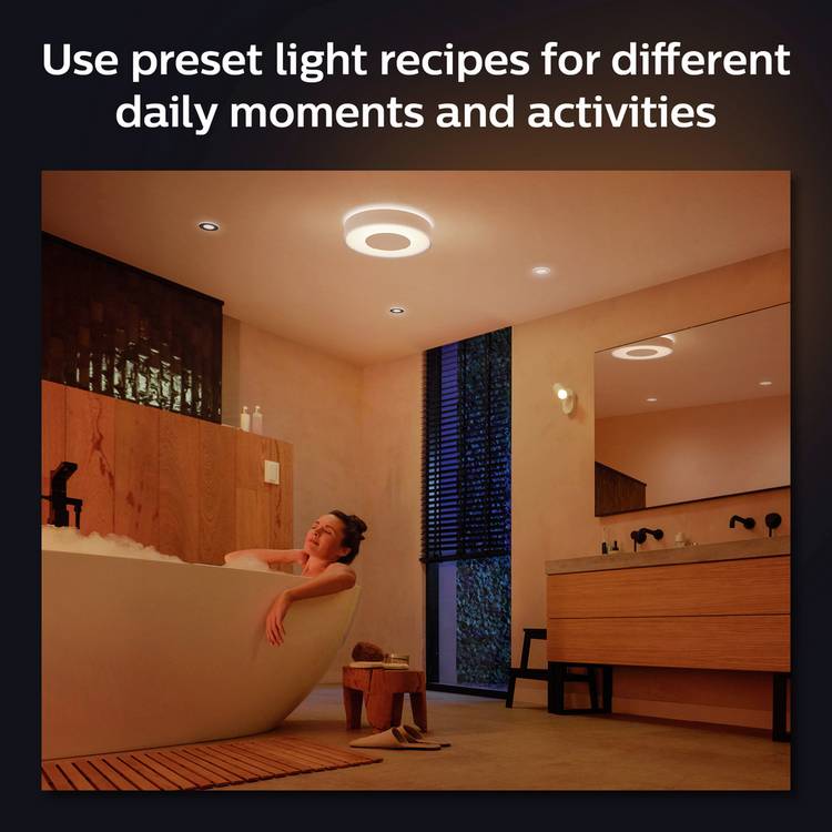 Philips Hue Xamento medium ceiling light, UK version