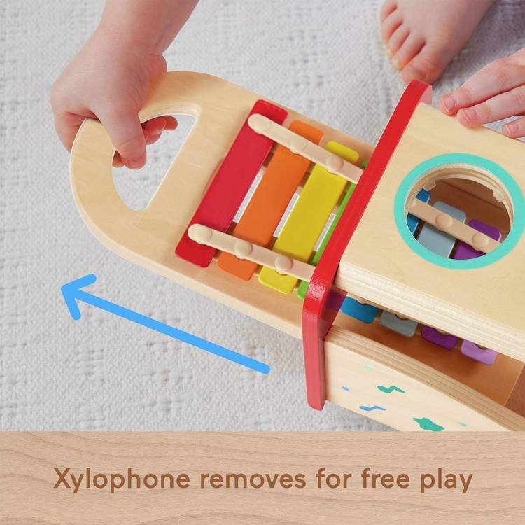 Fisher-Price Pound & Tap Bench Xylophone toy, UK version