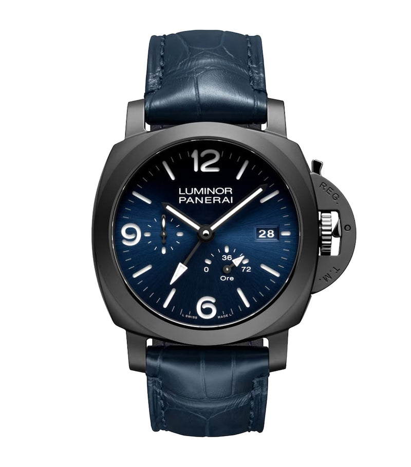 Panerai ceramic Luminor GMT watch 44mm - British product