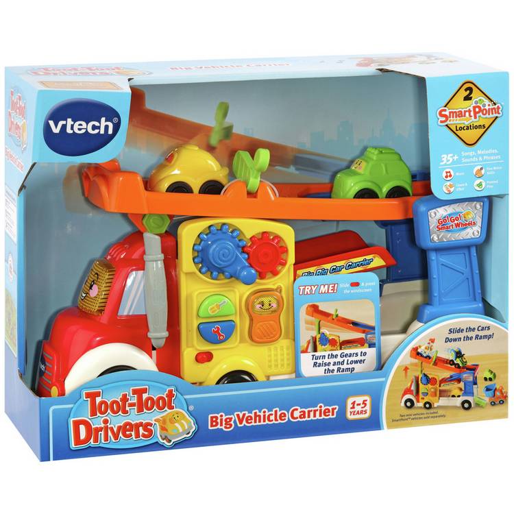 VTech Toot-Toot Big Vehicle Carrier toy - British product
