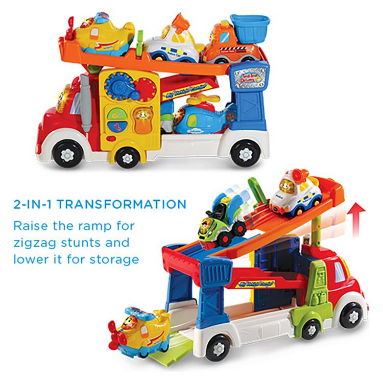 VTech Toot-Toot Big Vehicle Carrier toy - British product
