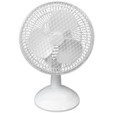 Bush white desk fan 7 inch - British product